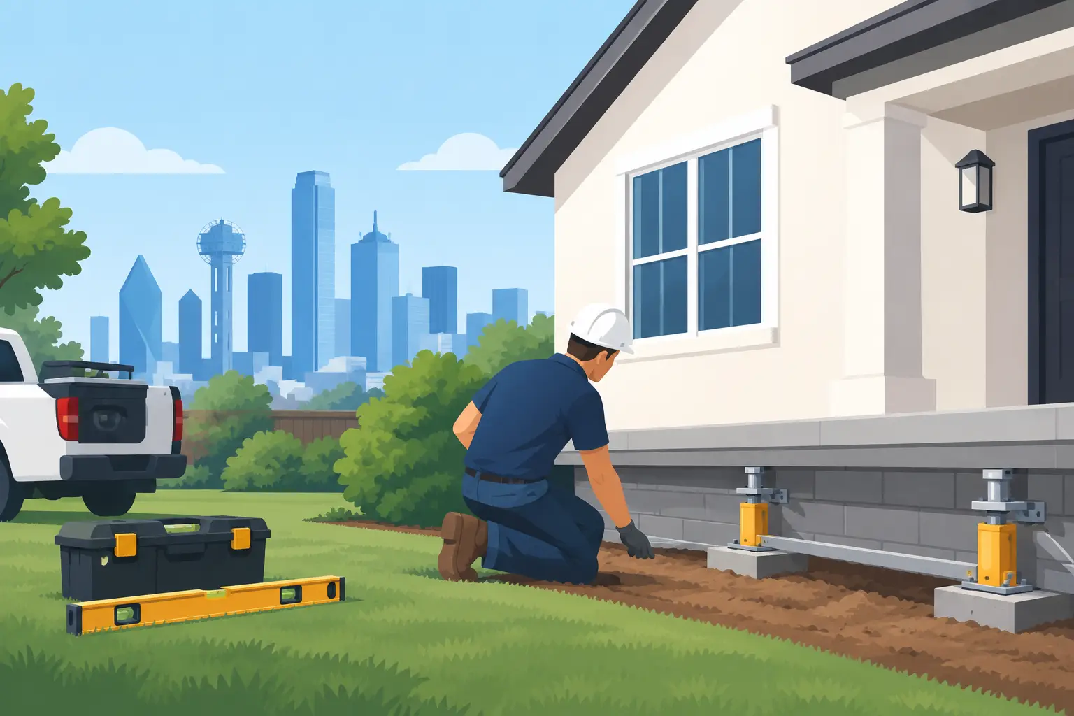 House Leveling Dallas Homeowners Can Trust